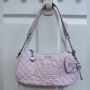 NWT Juicy Couture Juicy Tale Shoulder Bag In Lilac Mist